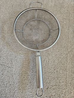 Stainless steel grill basket