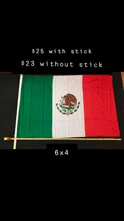 Mexican Flag 6’ x 4’