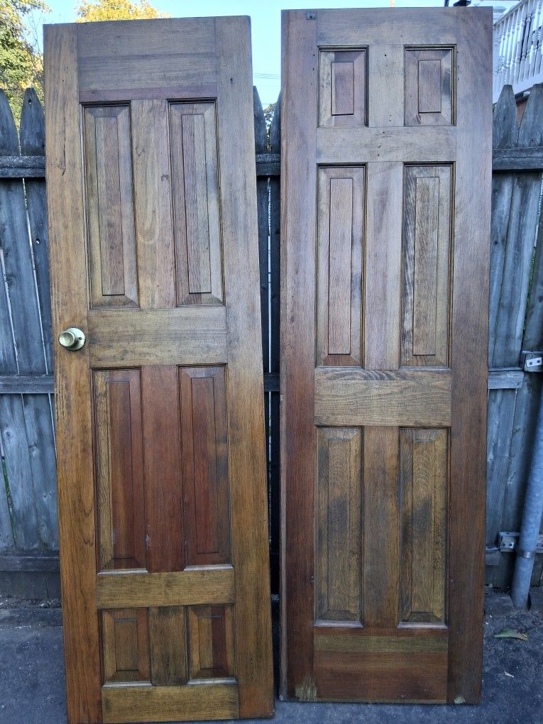 Pair Of Pine Doors