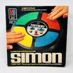Simon Computer Controlled Game Milton Bradley 1978 Tested Works 