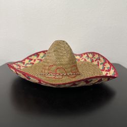 Mexican Staw Hat Sombreros (Multiple Available)