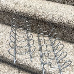 💲9.99💵2pack metal Simple Houseware Kitchen Pot Lid Rack Holder Organizer