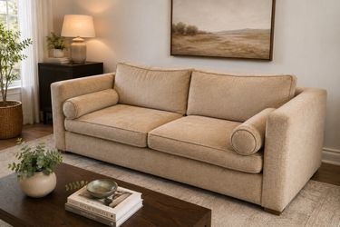 KREISS COLLECTION LUXURY SOFA — DOWN FILLED — 92"