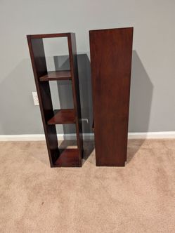 Solid wood shelving