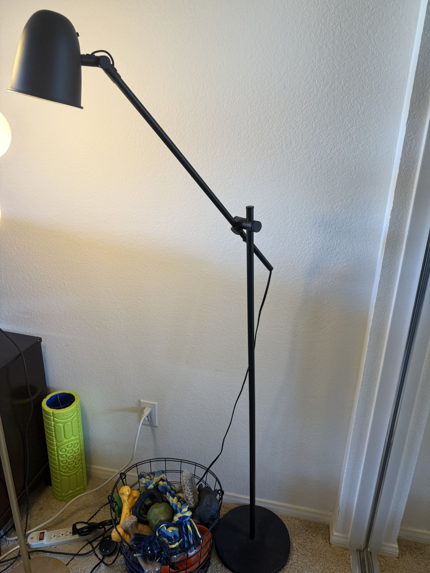 Black Metal Floor Lamp