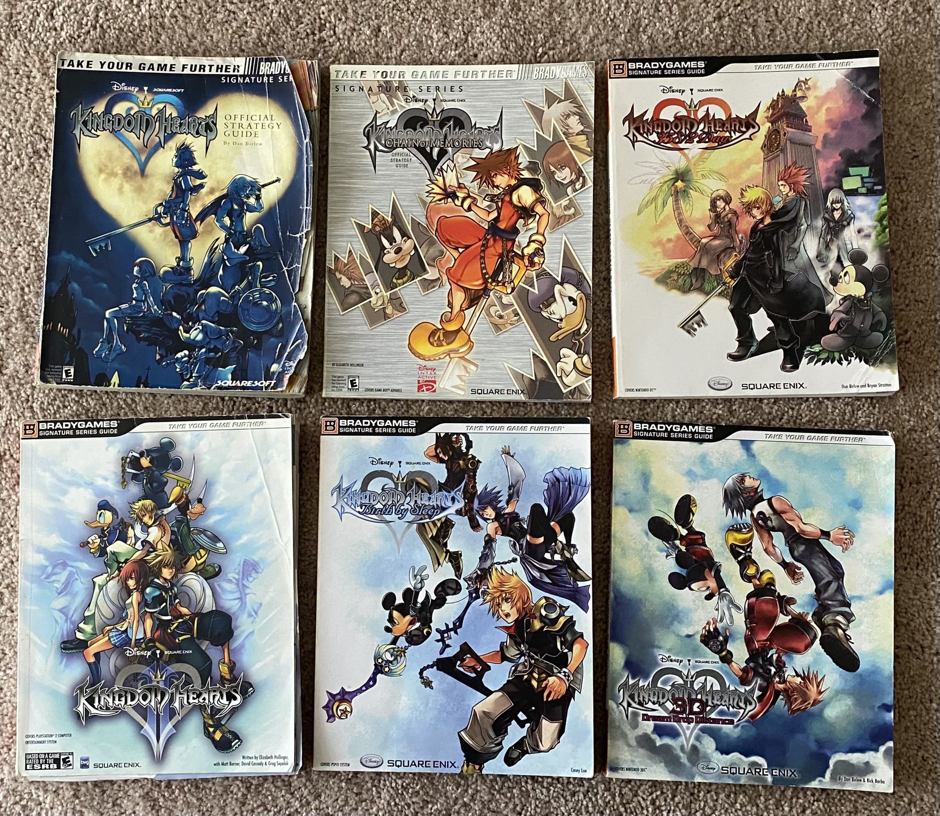 Kingdom hearts Stradegy guides