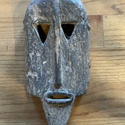 African Face Mask Hand Carving L:11