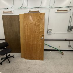 Office Door 36x 84  Solid Wood 