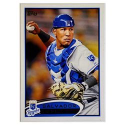SALVADOR PEREZ ROOKIE 1ST TOPPS BASE CARD, 2012 TOPPS #343 ROYALS, SAL