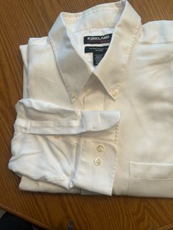 White Dress Shirt - size 17 1/2, 34-35