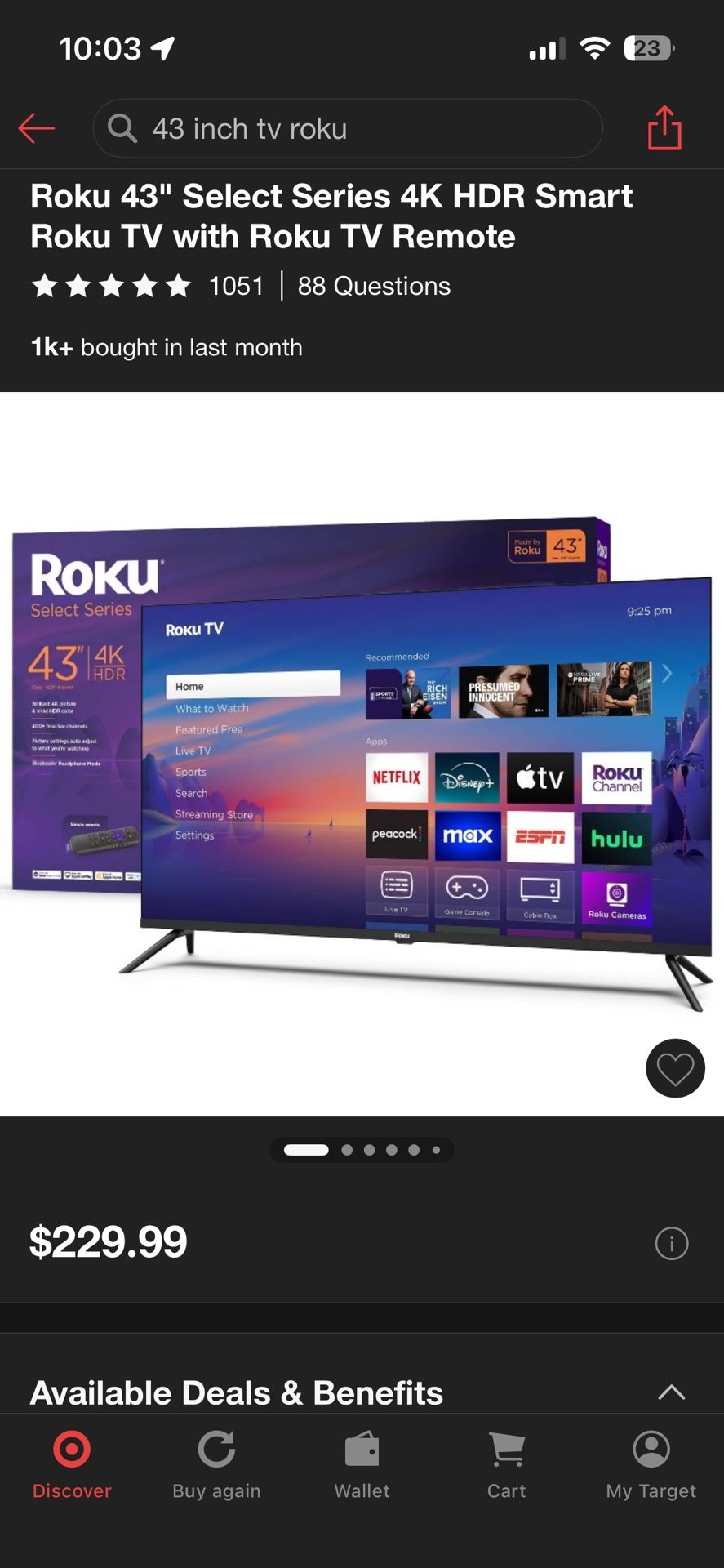 Roku 43 Inch Tv