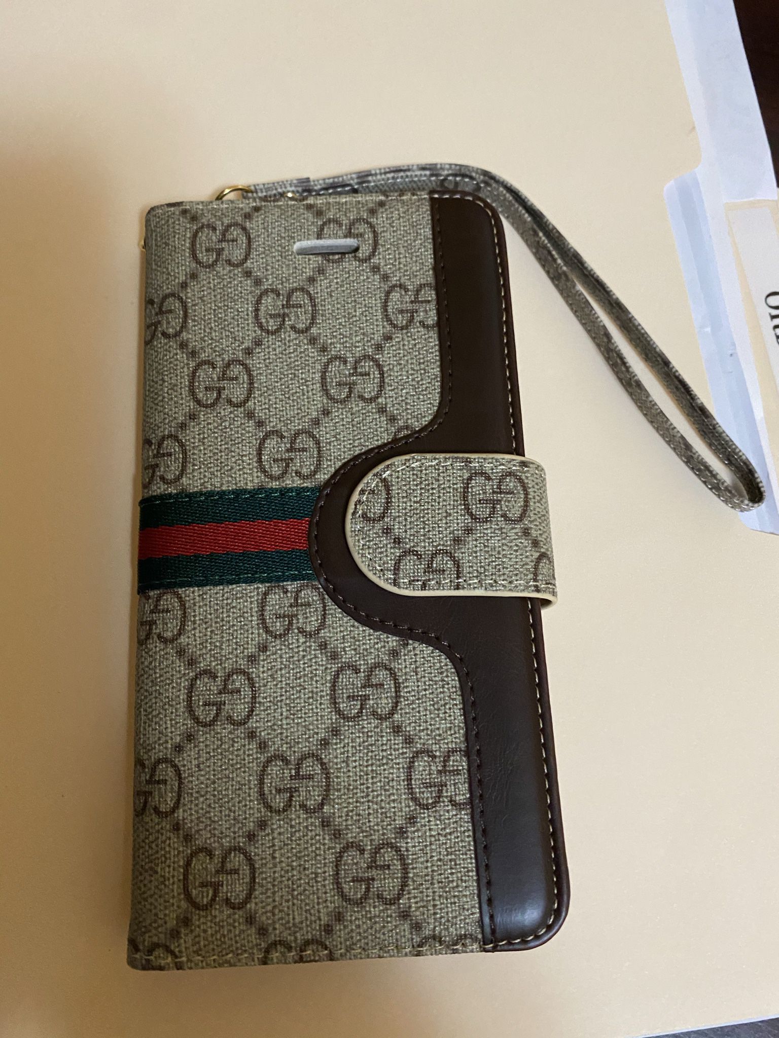 Wallet Phone Case With Strap