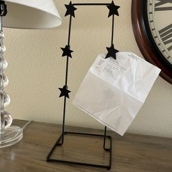 6-clip picture or note stand