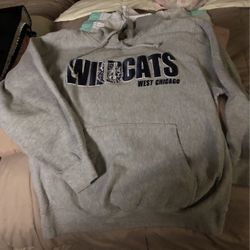 Hoodie sweatshirt West Chicago high school