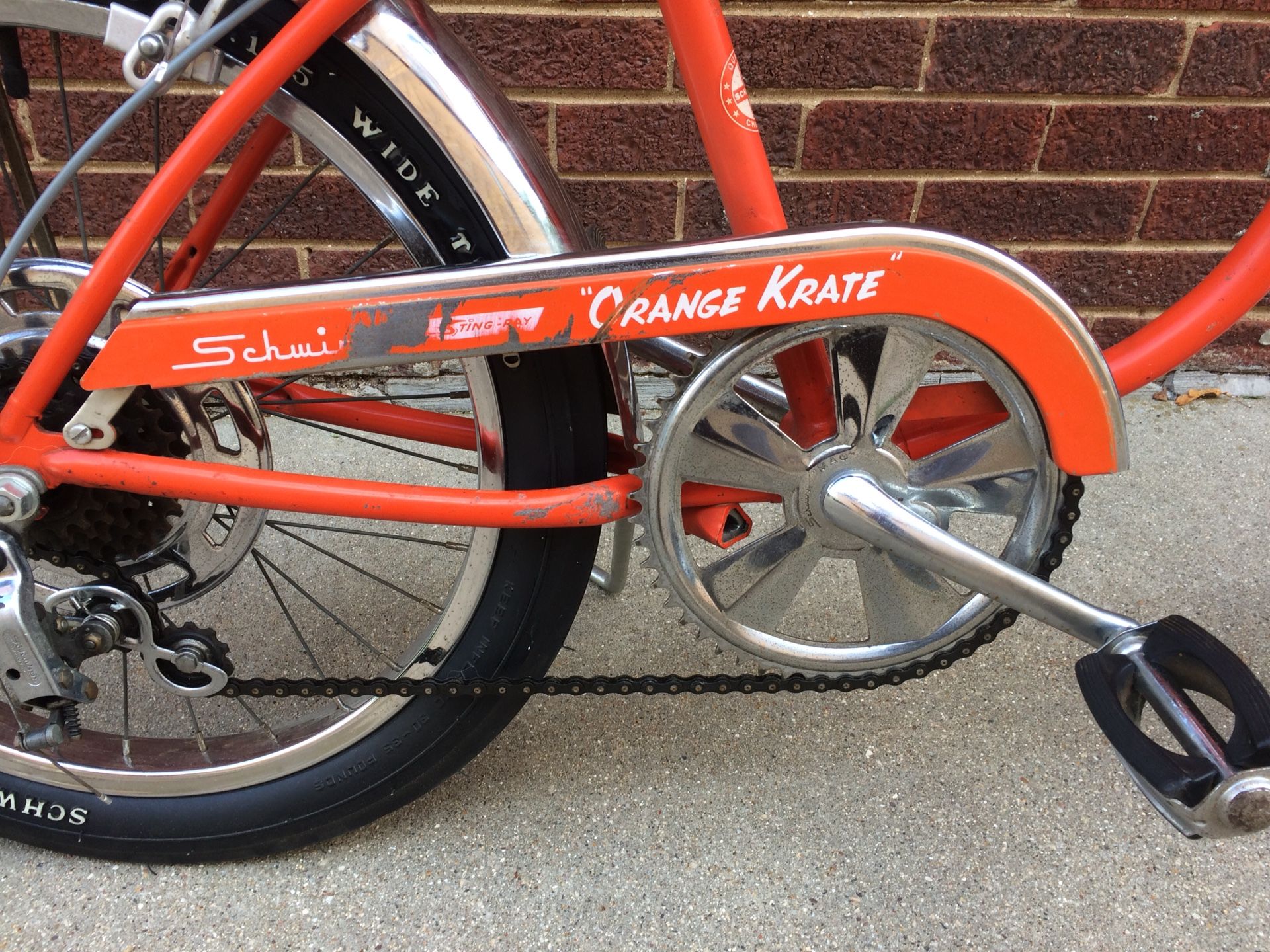 Schwinn Stingray Krate Orange Krate