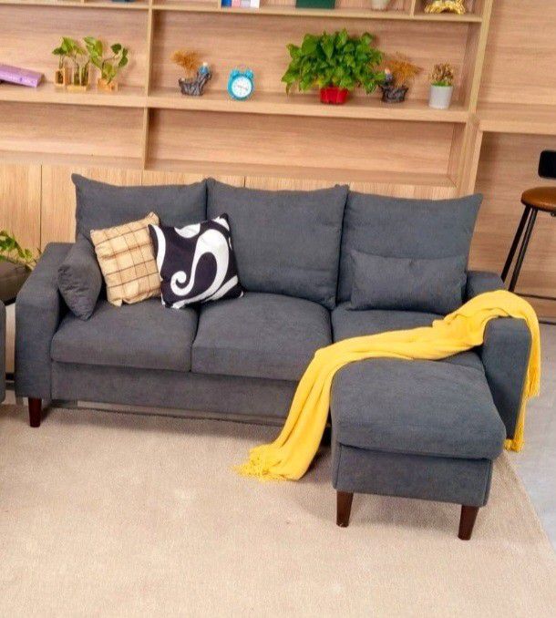 3 Seater Sofa With Ottoman 