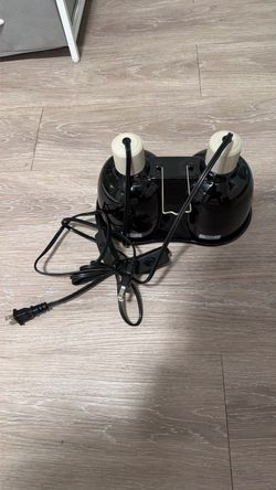 Dual Dome Reptile Heat Lamp Fixture