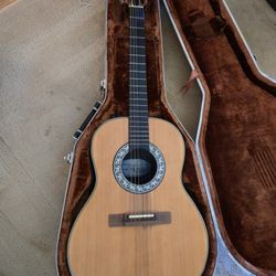 Ovation Model 1624 Country Artist Classical Acoustic Electric Guitar 