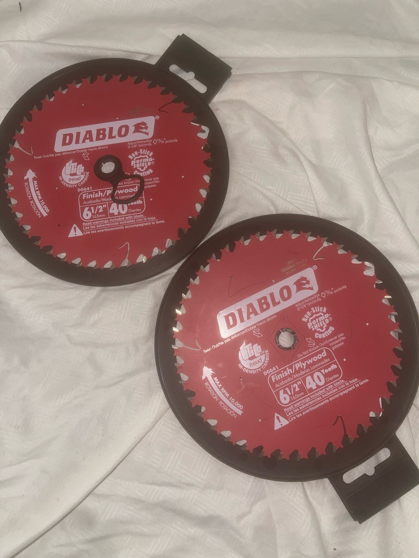 Diablo 6-1/2 inch 40-tooth finishing saw blade