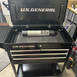 U.S. GENERAL 30 in. 4-Drawer Tech Cart