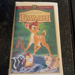 Disney Bambi VHS - Vintage & collectibles | Color: Green