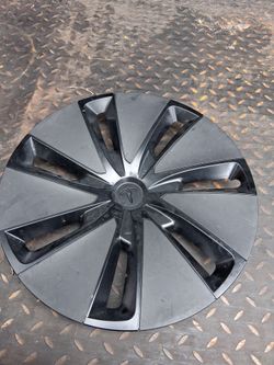 Tesla hubcap