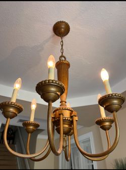Beautiful Chandelier- Solid Brass 