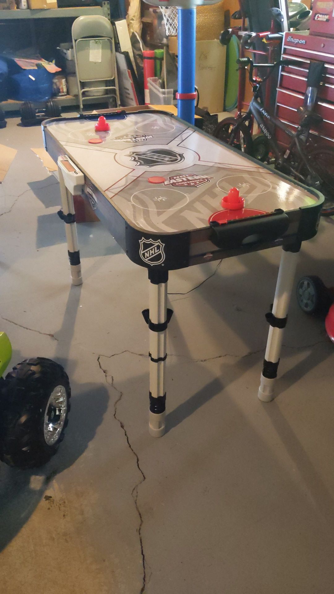 Compact Air Hockey Table