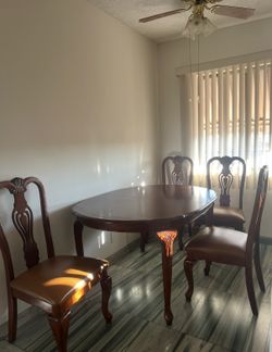 8 Piece Wood Dining Set