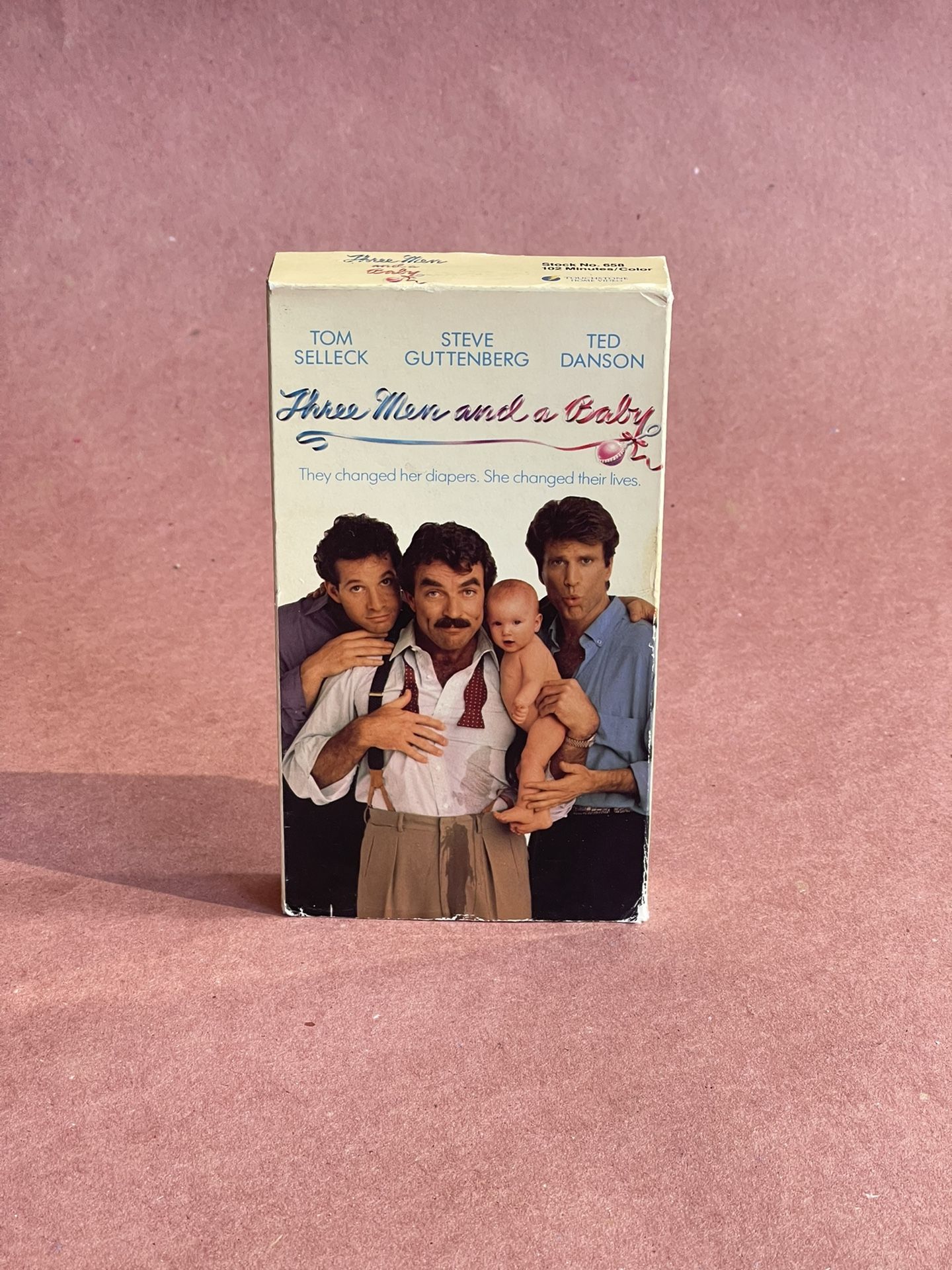 Three Man And A Baby Original VCR cassette. 