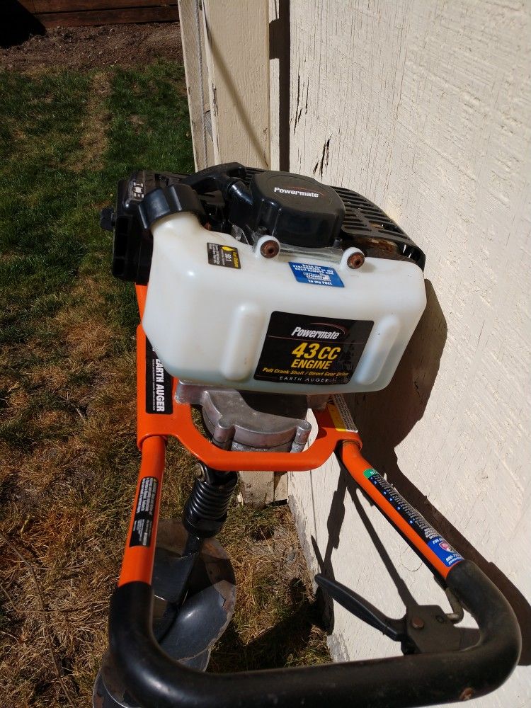 Gas Powered Post Hole Digger for Sale in Kent, WA OfferUp