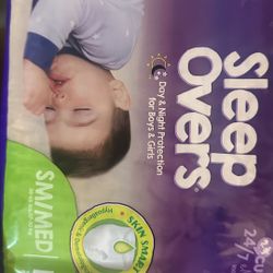 Training diaper, for a child 3-4 years old or 35-65 lbs. $2 each. I have 8 packs.