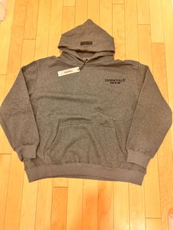 Fear Of God Essentials Pullover Hoodie – Heather Gray