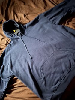 Blue hoodie