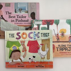Set of 3 Children’s Books About Brazil