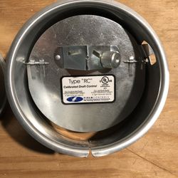 Calibrated Draft Controls 6” Set Of 2