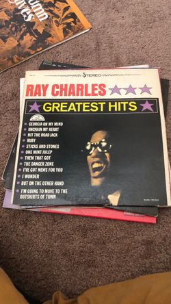 Ray Charles Greatest Hits Vinyl Record LP