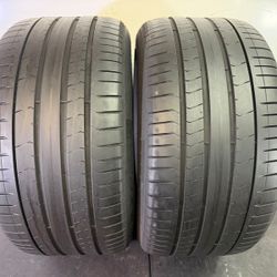 285 40 19  Pirelli  Pzero  2 Used Tires 60% Life 