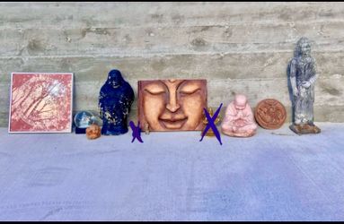 Buddhist & Spiritual Decor Collection — 8 Pieces