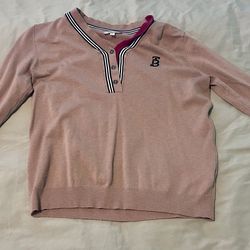 Bermandirry Tan Sweater Cashmere/Silk blend Women’s XL
