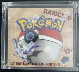 FOSSILE BOOSTER BOX!!! 1ST EDITION NO LOW BALLS !