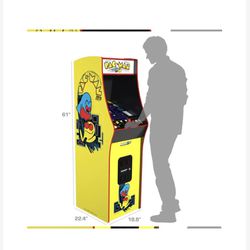 Arcade1Up PAC-Man Deluxe Arcade Machine!