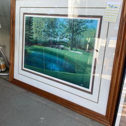 “No. 11 Dogwood” Augusta Golf Course Signed Limited Edition Print