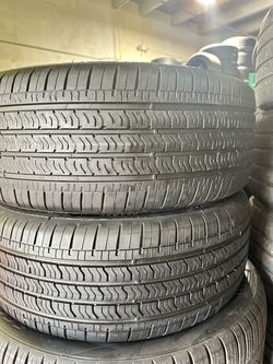 For Sale Two Tires 235/40/19 Goodyear Eagle Sport with 65-80% Tread Electric tune silent