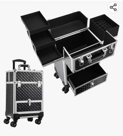 makeup bag on wheels (NEW)