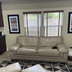 Couch And Chair With Ottoman 