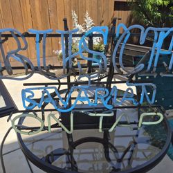 Vintage Busch Beer Neon Light