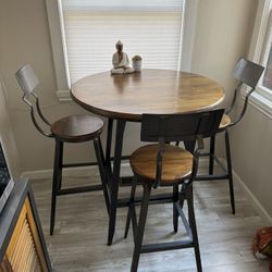 World Market Hudson Pub Table w/ 3 Chairs