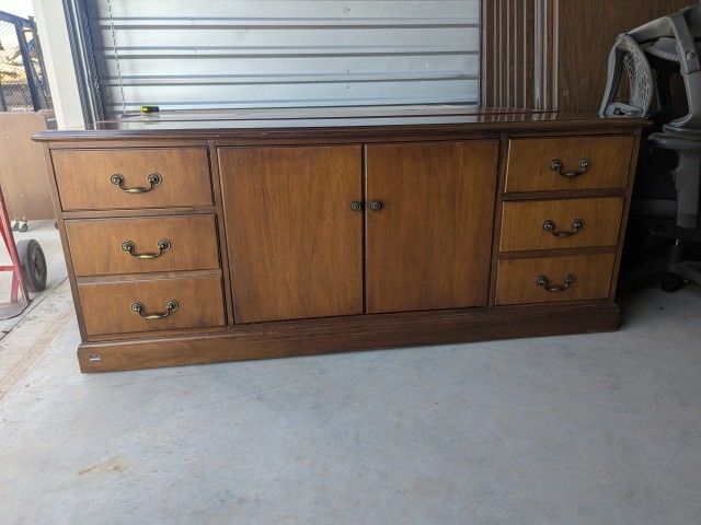 Solid Wood Credenza Or TV Stand 
