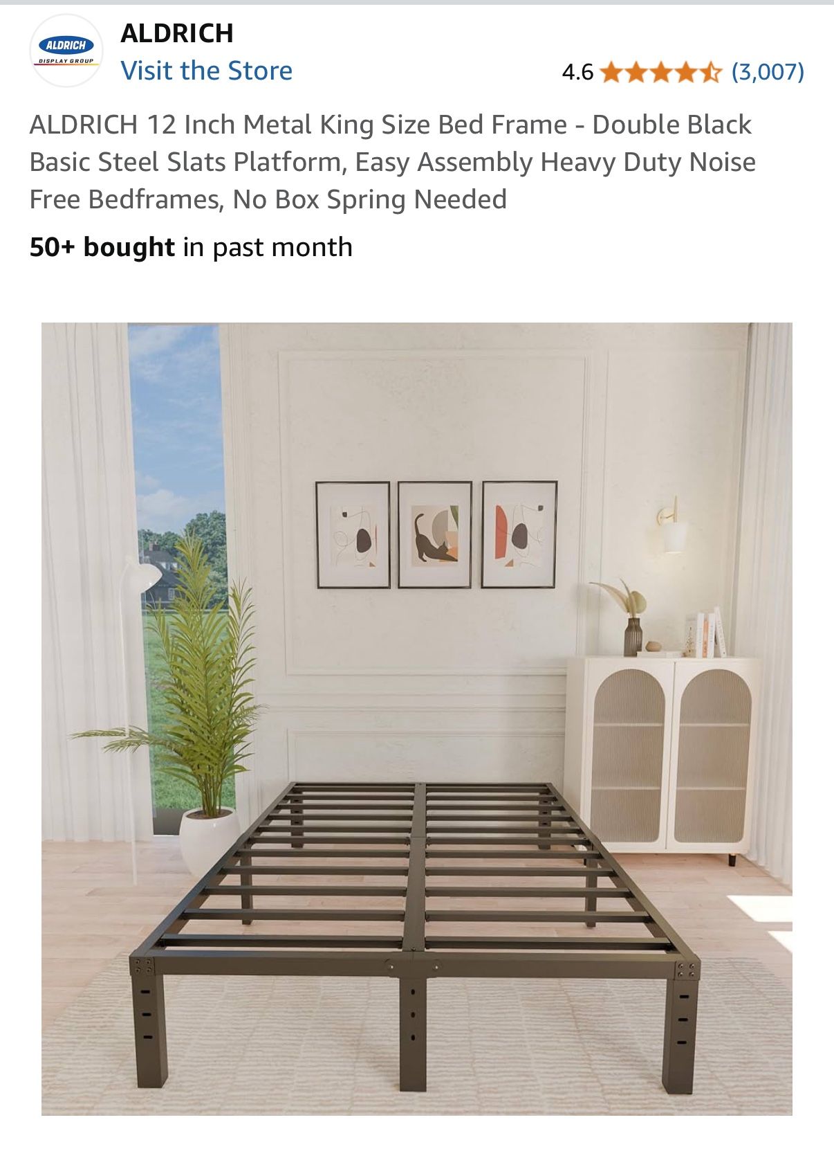 King Bed Frame